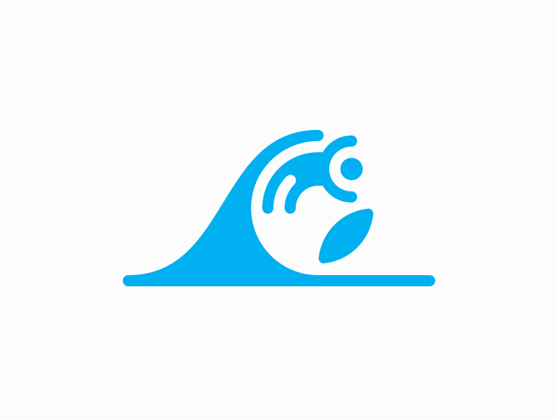 Surf Wave Logo - Fail logo by Isaac Grant | Dribbble | Dribbble
