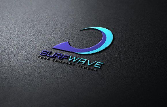 Surf Wave Logo - Surf Wave ~ Logo Templates ~ Creative Market