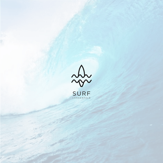Surf Wave Logo - Create a standing surf wave logo. Logo design contest