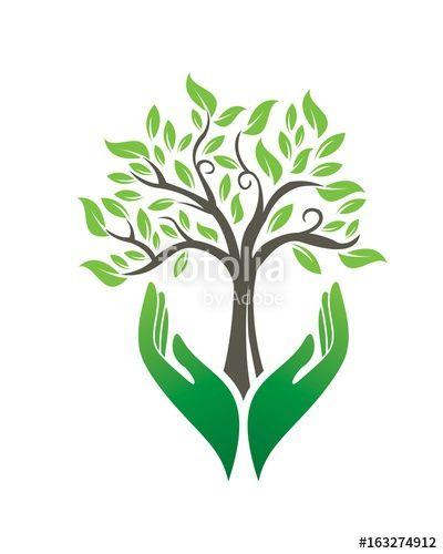 Hand Tree Logo - Tree In Your Hand Logo