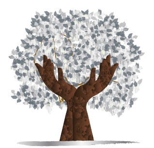 Hand Tree Logo - Create online hands holding tree Logo with Free Logo Creator