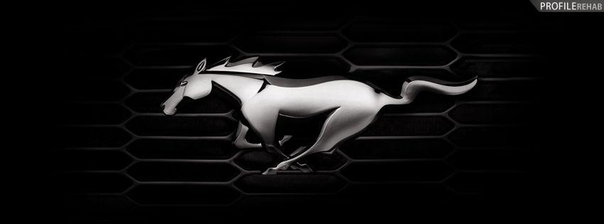 Cool Mustang Logo - Mustang Car Logo Facebook Cover