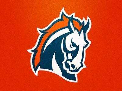 Cool Mustang Logo - Broncos 2. logos_sports. Sports logo, Logos and Logo