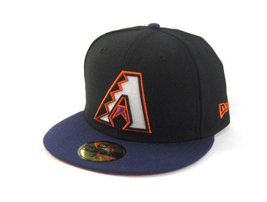 Purple Orange and Black Logo - Arizona Diamond Backs New Era Fitted 59Fifty hats (Phoenix Suns ...