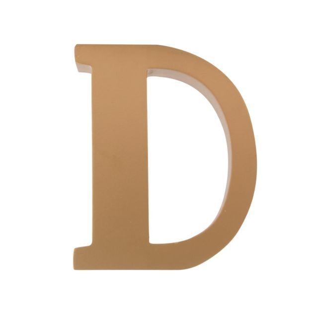 Wood and Gold Logo - Sass & Belle Gold Wooden Letter D Standing Spell 3d Alphabet ...