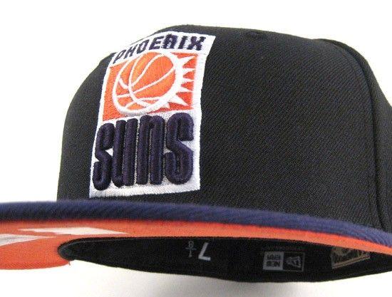 Purple Orange and Black Logo - Phoenix Suns 59Fifty New Era Fitted Hats (Black Purple Orange Retro ...