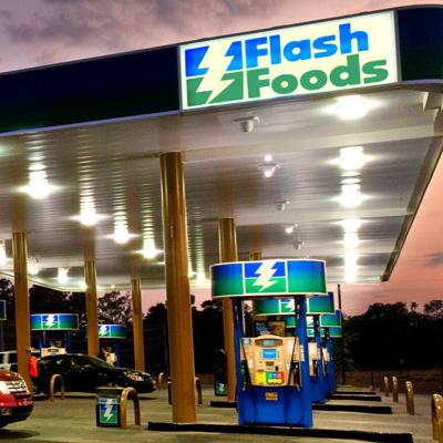 Flash Market Gas Station Logo - Flash Foods. Serving the State of Georgia. Established in 1952