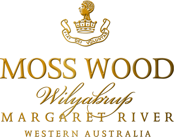 Wood and Gold Logo - Moss Wood Wines - Margaret River Winery