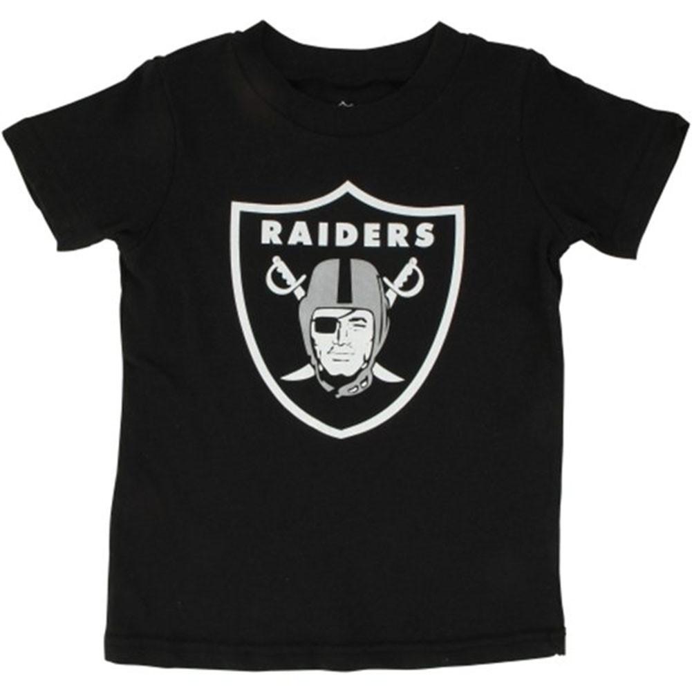 NFL Raiders Logo - NFL Oakland Raiders Logo Kids T-Shirt - Kiditude