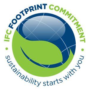 Blue Green Round Logo - IFC Footprint Commitment