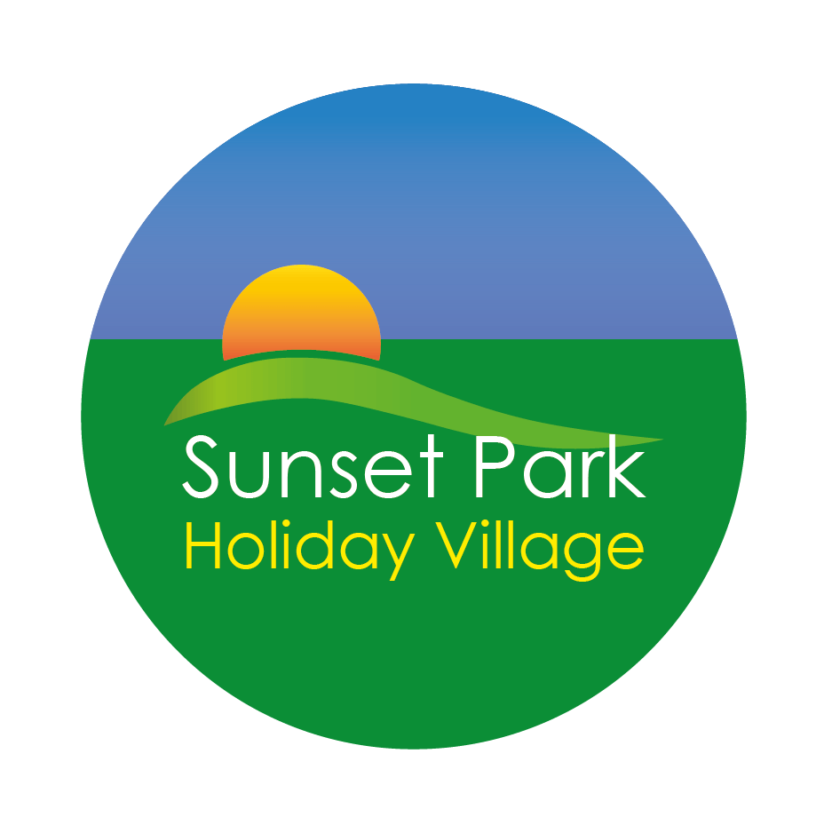 Blue Green Round Logo - SUNSET PARK 500 ROUND LOGO - Sunset Park Holiday Village