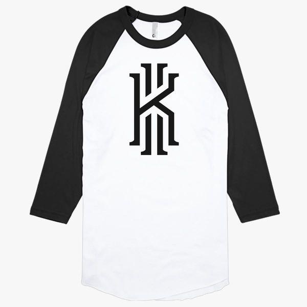 Kyrie Irving Logo - Kyrie Irving Logo Baseball T Shirt