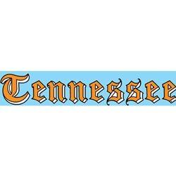 Old University of Tennessee Logo - University of Tennessee - Knoxville - DECAL TN OLD ENGLISH