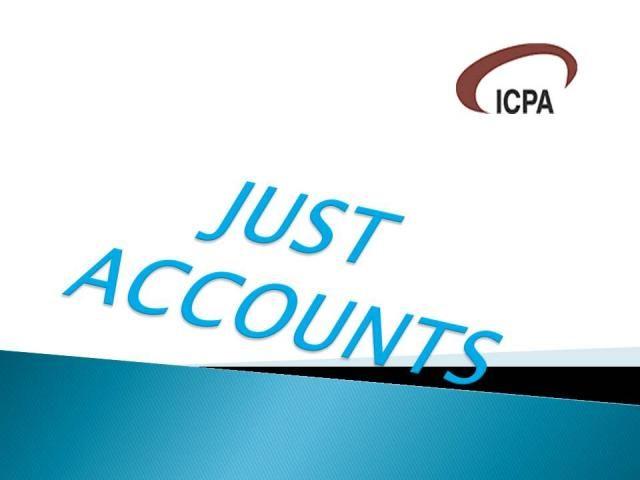 Accounts Logo - Just Accounts