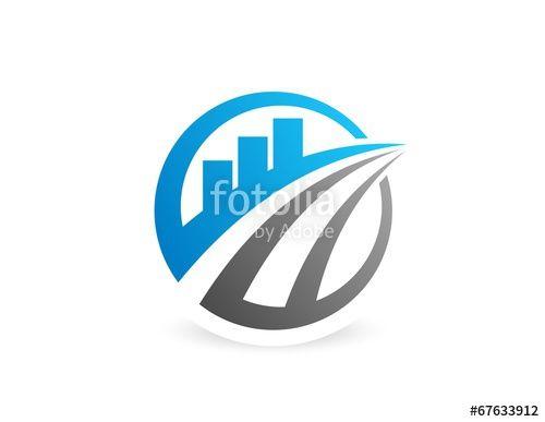 Marketing Globe Logo - finance success logo, globe marketing symbol, sphere bank icon Stock