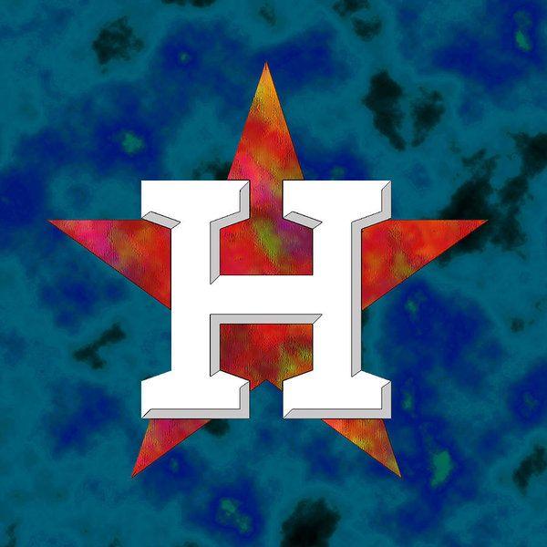 Astros Logo - Houston Astros Logo Poster by C H Apperson