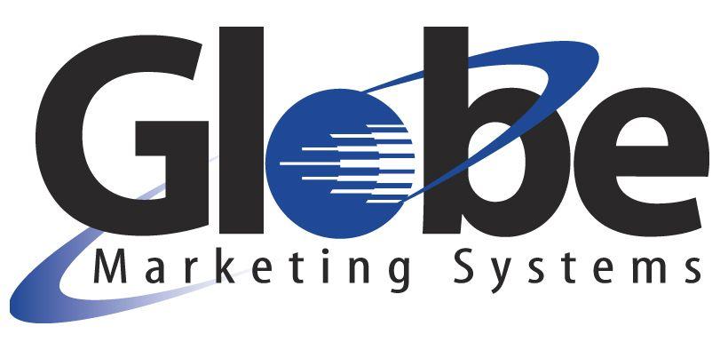Marketing Globe Logo - Globe Marketing Systems. Your trusted Print & Mailing Solution Provider