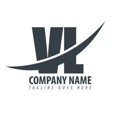 CompanyName VL Logo - Vl Logo photos, royalty-free images, graphics, vectors & videos ...
