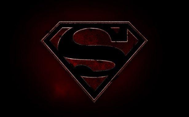 Black and Superman Logo - Creation of the Metallic Superman Logo | psdstation.com