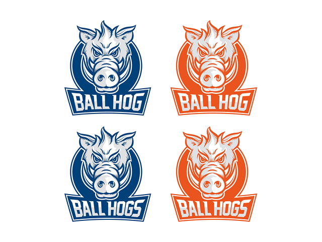 Ball Hogs Logo - DesignContest Hog Ball Hog