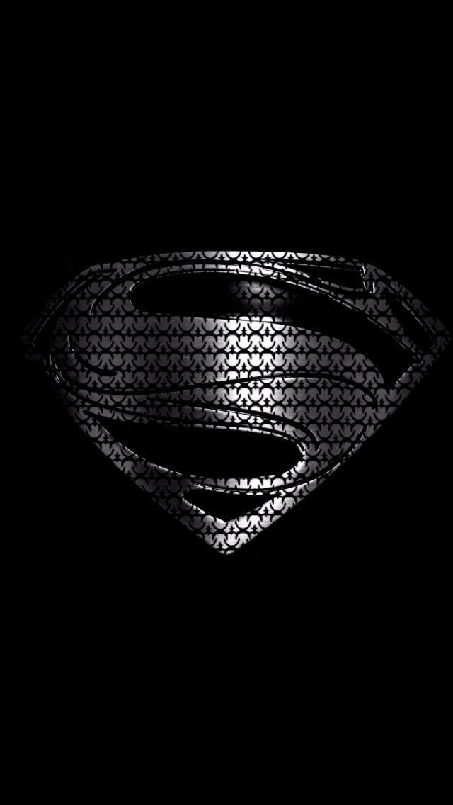 Black and Superman Logo - Superman symbol wallpaper version 2 by ClarkArts24 | Superheroes ...