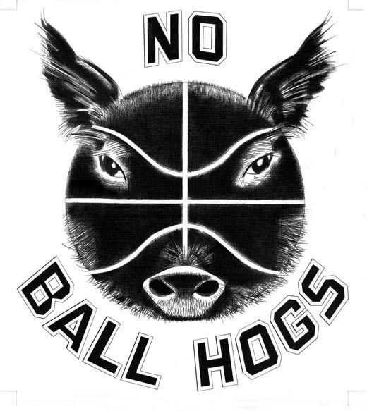 Ball Hogs Logo - No Ball Hogs | Mike McInnerney