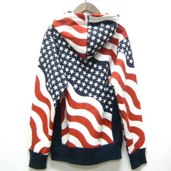 American Flag Supreme Box Logo - RAGNET: Supreme Supreme Box Logo Pullover boxlogopur over Parker and ...