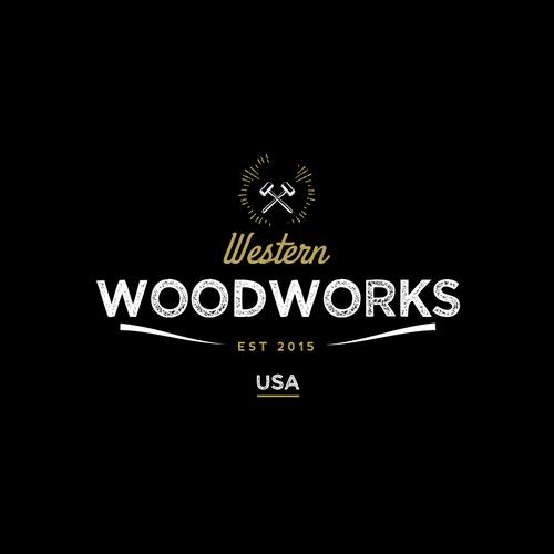 Rustic Woodworking Logo - I need a rustic logo designed for my custom woodworking buisness