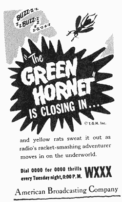 Green Hornet Radio Logo - Green Hornet Story