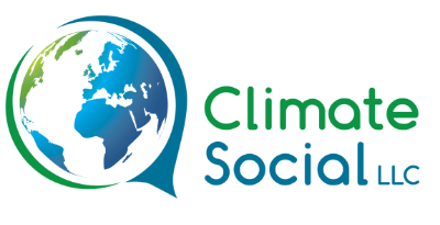 Marketing Globe Logo - Climate Social. Digital Marketing for Green and Sustainable Businesses