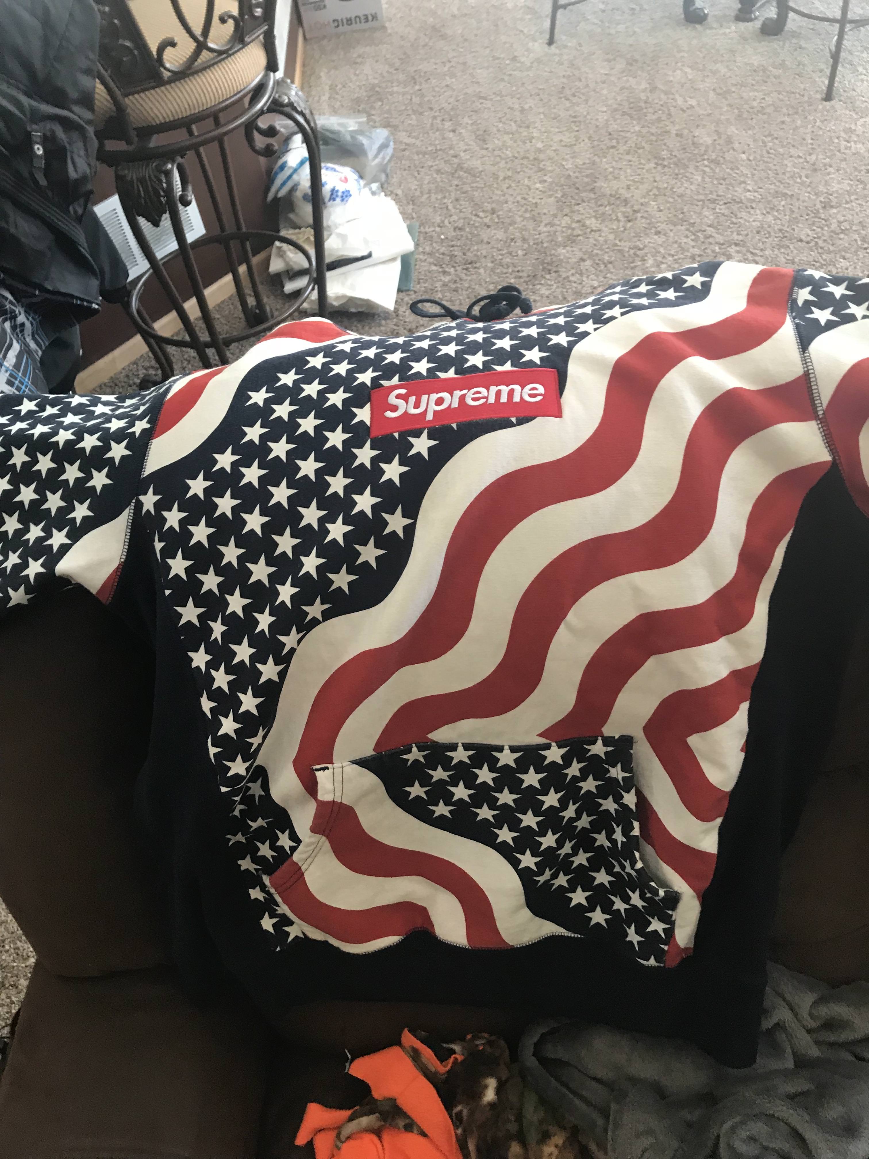 American Flag Supreme Box Logo - LC] Supreme American Flag Box Logo Hoodie - Album on Imgur