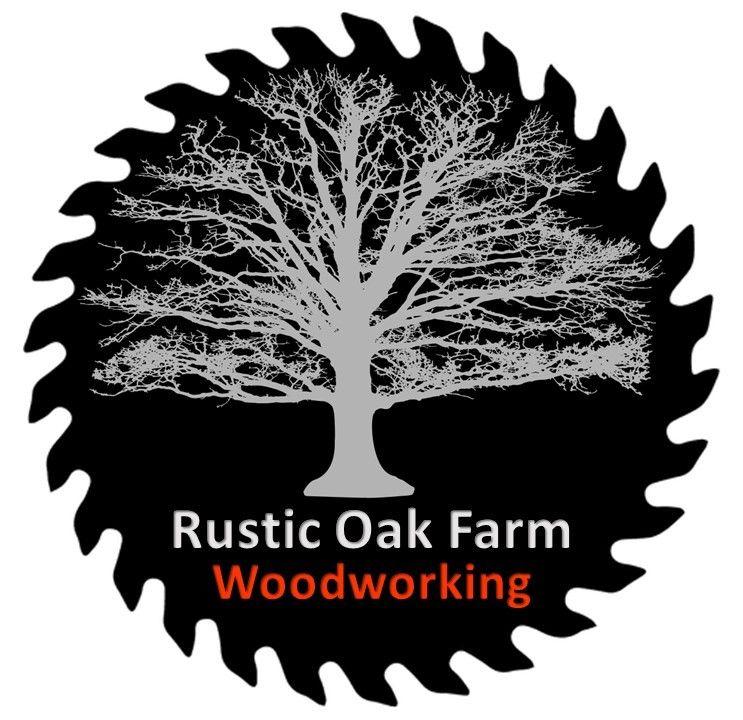 Rustic Woodworking Logo - Rustic Oak Farm