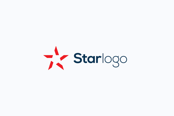 Modern Star Logo - Star logo by @Graphicsauthor | Templates | Star logo, Logos, Logo ...