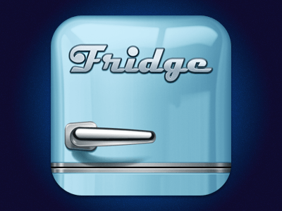 Fridge Logo - Fridge iPhone logo/icon by clᴧy | Dribbble | Dribbble
