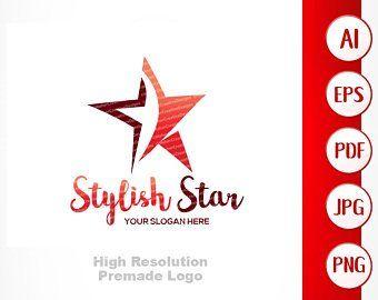 Modern Star Logo - Star logo | Etsy