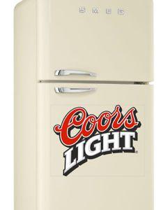 Fridge Logo - Coors Light Beer lager Colour logo Wrap Fridge Freezer Sticker ...