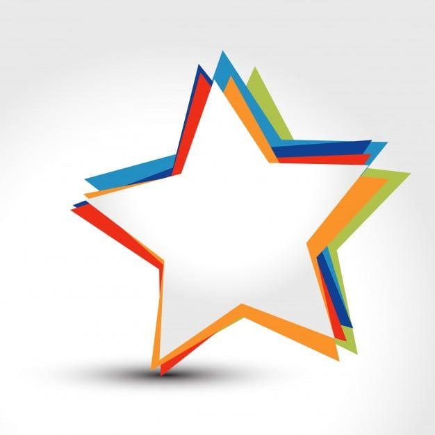 Modern Star Logo - Modern star design background eps file | free graphics | UIHere