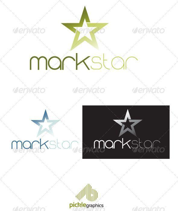 Modern Star Logo - Mark Star Logo Template #GraphicRiver A clean and modern logo