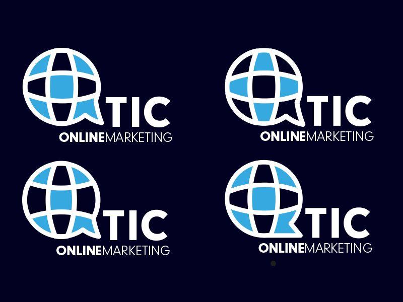 Marketing Globe Logo - Tic online marketing Redesign