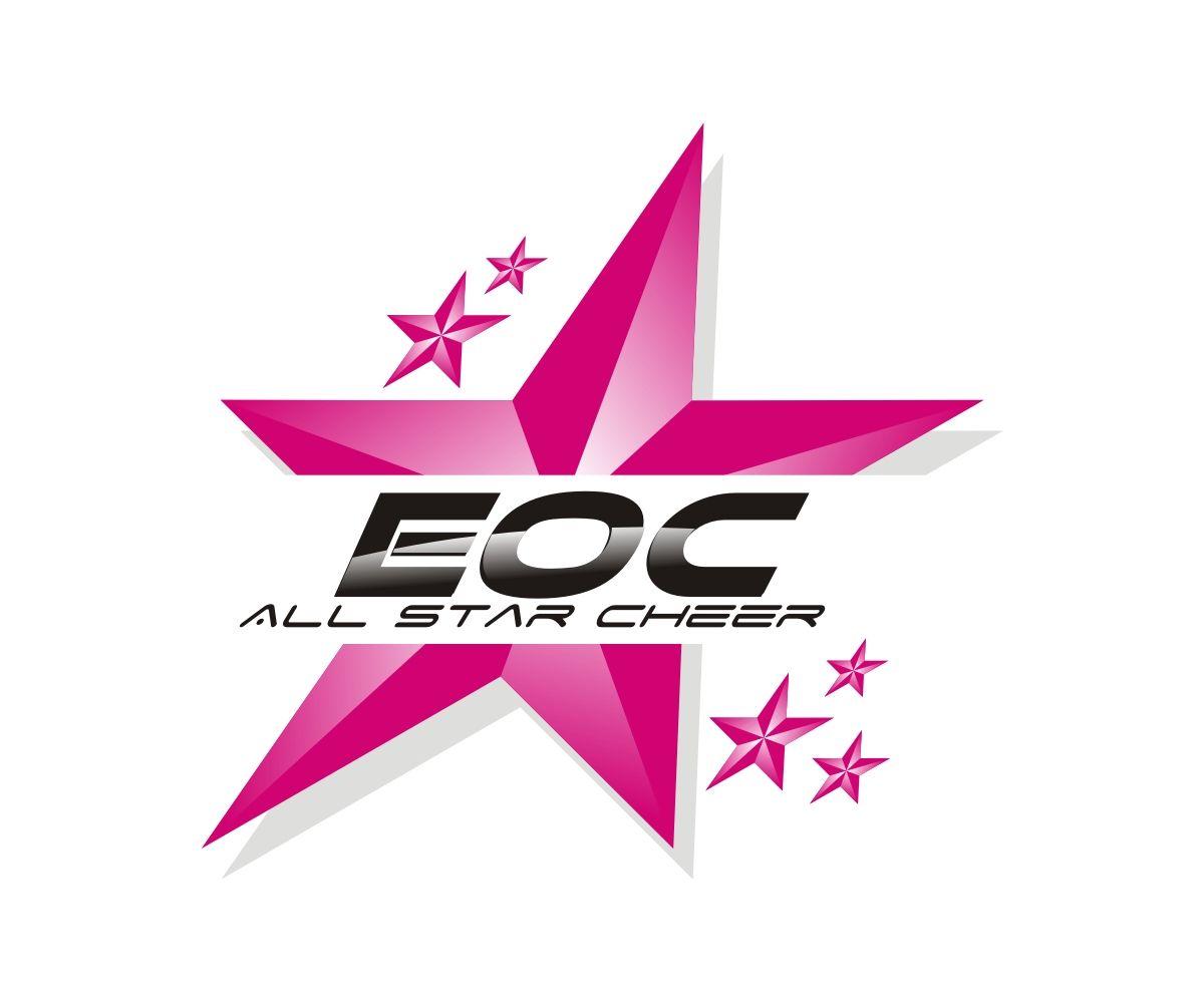 Modern Star Logo - Bold, Modern Logo Design for EOC All Star Cheer by SK. Design