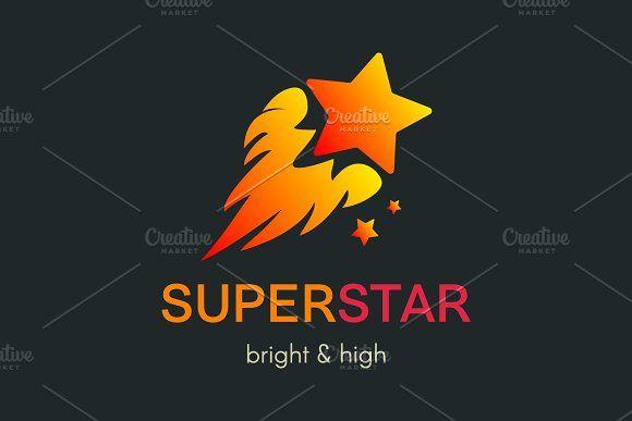 Modern Star Logo - Super Star Logo Template Logo Templates Creative Market