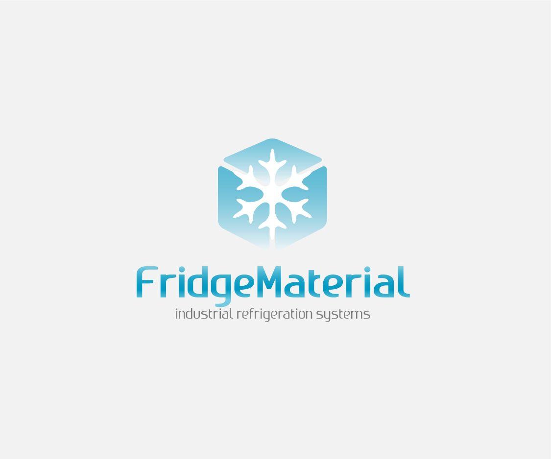 Fridge Logo - Serious, Bold, Industrial Logo Design for Fridge Material