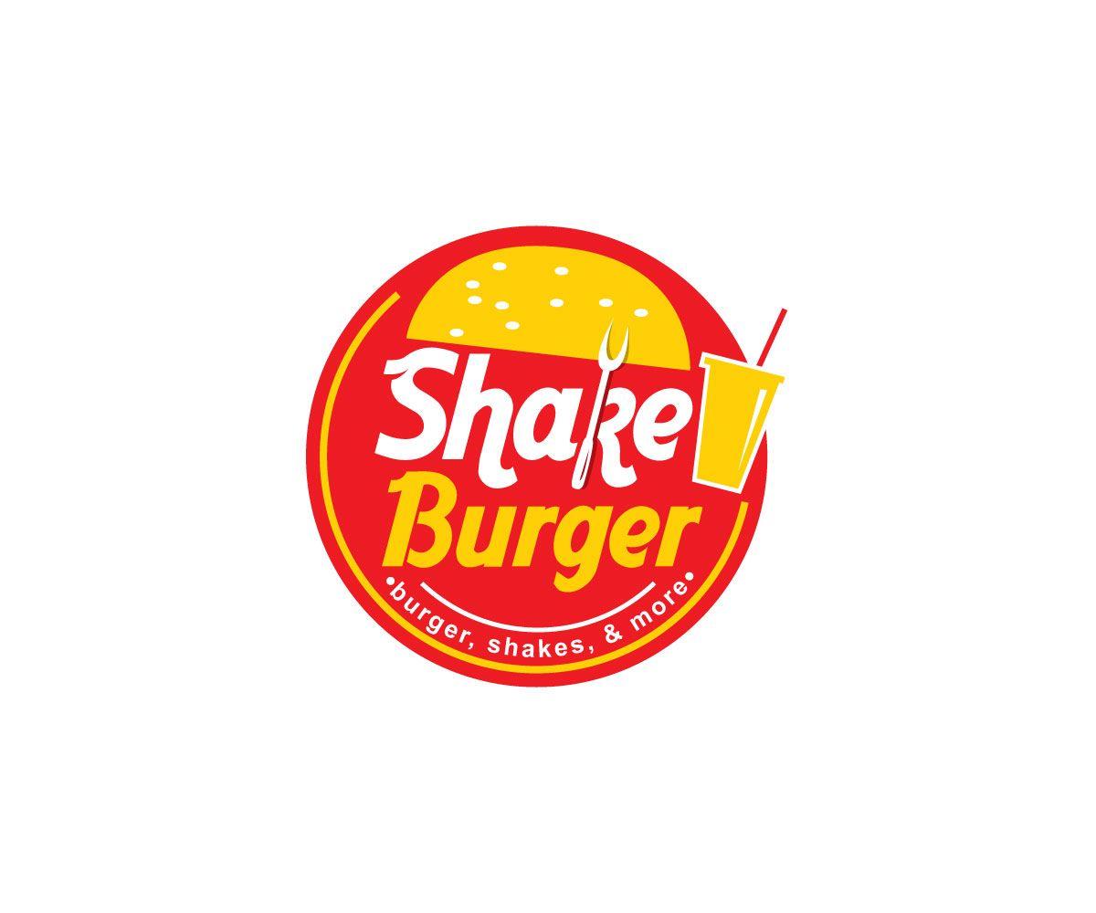 Burger Restaurant Logo - Bold, Playful, Burger Restaurant Logo Design for Shake Burger by ...