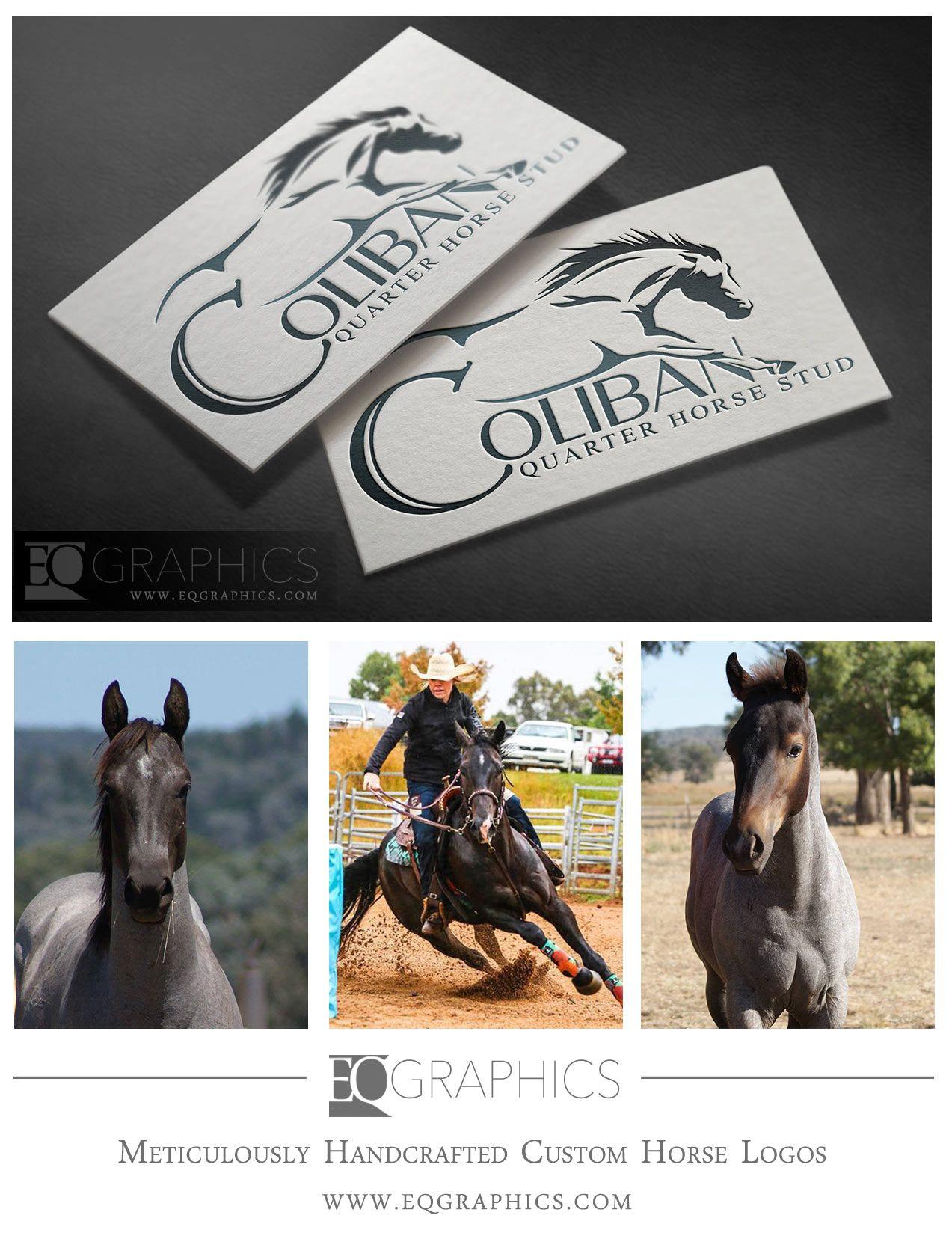 Cool Horse Farm Logo - Horse Logo Design by EQ Graphics | Custom Hand-Drawn Horse Logos