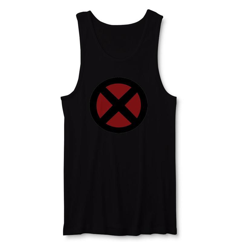 X Superhero Logo - X Men Marvel Superhero Logo Men'S Tank Top - BlueSkyTee