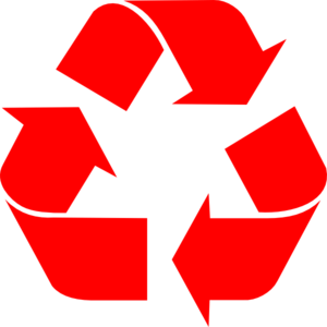 Red Recycle Logo - Red Recycle Clip Art at Clker.com - vector clip art online, royalty ...