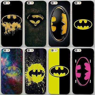 X Superhero Logo - BATMAN SUPERHERO LOGO Design Hard Case Cover For iPhone 7 8 X ...