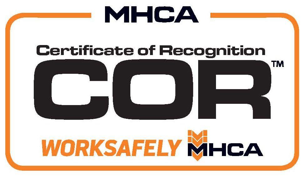 Cor Logo - COR Certification Process - Manitoba Heavy Construction Association ...