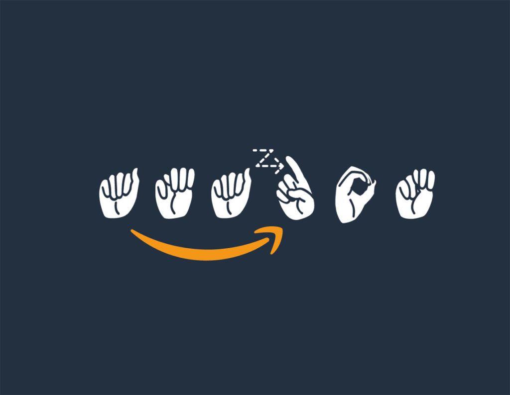Deaf Logo - brandchannel: Promoting Deaf Pride, Amazon Releases ASL Version of ...