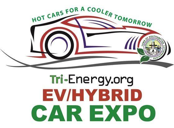 Hyrbid Leaf Logo - Town of Southampton's Electric & Hybrid Car Expo - Earth Day 2018